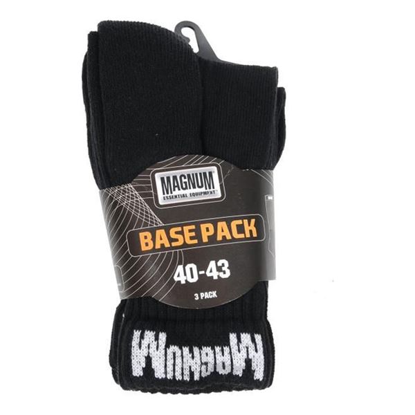 Picture of Base Pack Socks Black ( Packet of 3)